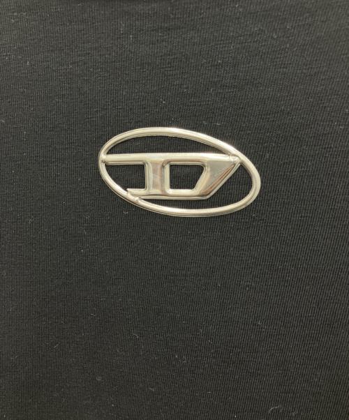 DIESEL（ディーゼル）DIESEL (ディーゼル) 半袖カットソー ブラック サイズ:Mの古着・服飾アイテム