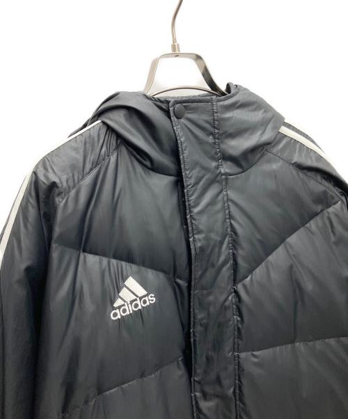 adidas（アディダス）adidas (アディダス) ダウンコート ブラック サイズ:Lの古着・服飾アイテム