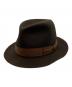 BORSALINO（ボルサリーノ）の古着「中折れハット」｜ブラウン