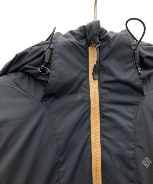 Columbia（コロンビア）Columbia (コロンビア) ダウンジャケット ブラウン×ブラック サイズ:Sの古着・服飾アイテム
