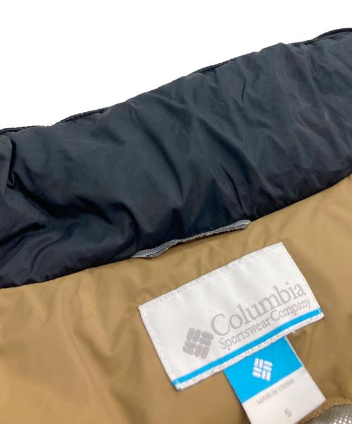 Columbia（コロンビア）Columbia (コロンビア) ダウンジャケット ブラウン×ブラック サイズ:Sの古着・服飾アイテム