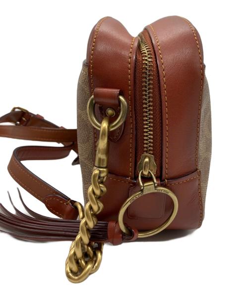 COACH（コーチ）COACH (コーチ) ショルダーバッグ ブラウンの古着・服飾アイテム