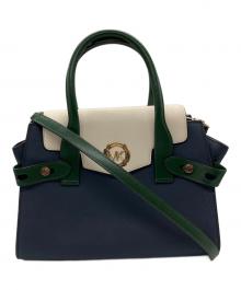 MICHAEL KORS（マイケル・コース）の古着「ハンドバッグ」｜ネイビー