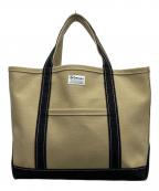ORCIVALオーシバル）の古着「トートバッグ」｜カーキ×ネイビー