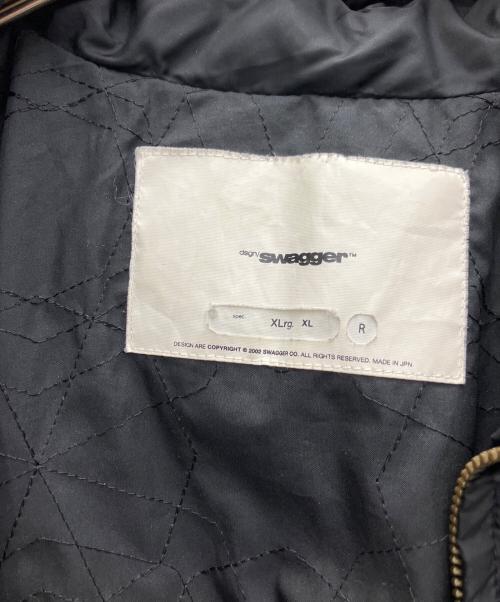 SWAGGER（スワッガー）SWAGGER (スワッガー) ダウンジャケット ブラック サイズ:XLの古着・服飾アイテム