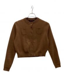 CABAN（キャバン）の古着「ニットカーディガン」｜ブラウン