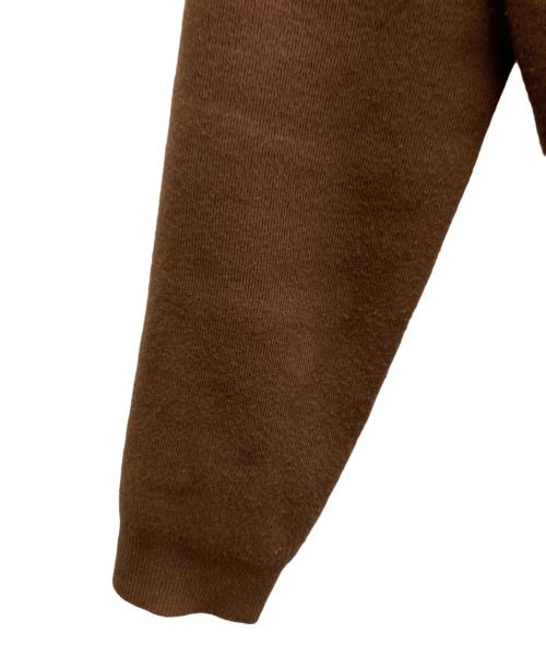 CABAN（キャバン）CABaN (キャバン) ニットカーディガン ブラウン サイズ:XSの古着・服飾アイテム