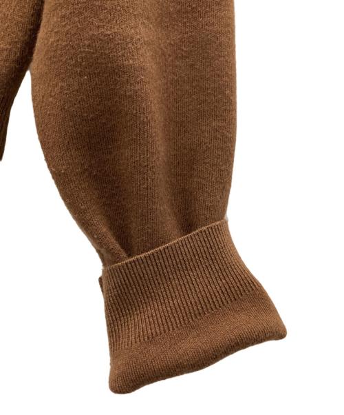 CABAN（キャバン）CABaN (キャバン) ニットカーディガン ブラウン サイズ:XSの古着・服飾アイテム