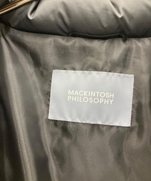 MACKINTOSH PHILOSOPHY（マッキントッシュ フィロソフィー）MACKINTOSH PHILOSOPHY (マッキントッシュ フィロソフィー) ダウンジャケット ブラック サイズ:SIZE6 未使用品の古着・服飾アイテム