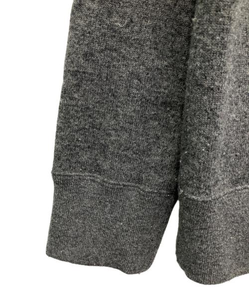 LOOPWHEELER（ループウィラー）LOOPWHEELER (ループウィラー) 薄手ニット グレー サイズ:Mの古着・服飾アイテム