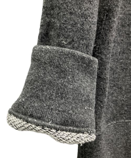 LOOPWHEELER（ループウィラー）LOOPWHEELER (ループウィラー) 薄手ニット グレー サイズ:Mの古着・服飾アイテム