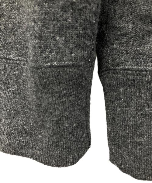 LOOPWHEELER（ループウィラー）LOOPWHEELER (ループウィラー) 薄手ニット グレー サイズ:Mの古着・服飾アイテム