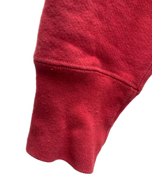 Champion REVERSE WEAVE（チャンピオン リバース ウィーブ）Champion REVERSE WEAVE (チャンピオン リバース ウィーブ) チャンピオントレーナー クルーネックスウェットシャツ ワンポイントロゴ レッド サイズ:Lの古着・服飾アイテム