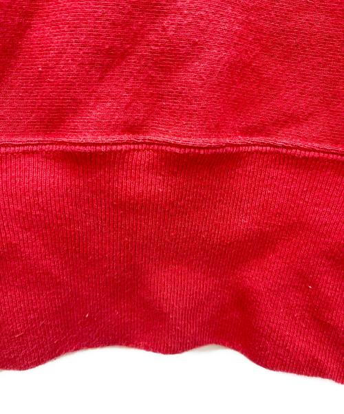 Champion REVERSE WEAVE（チャンピオン リバース ウィーブ）Champion REVERSE WEAVE (チャンピオン リバース ウィーブ) チャンピオントレーナー クルーネックスウェットシャツ ワンポイントロゴ レッド サイズ:Lの古着・服飾アイテム