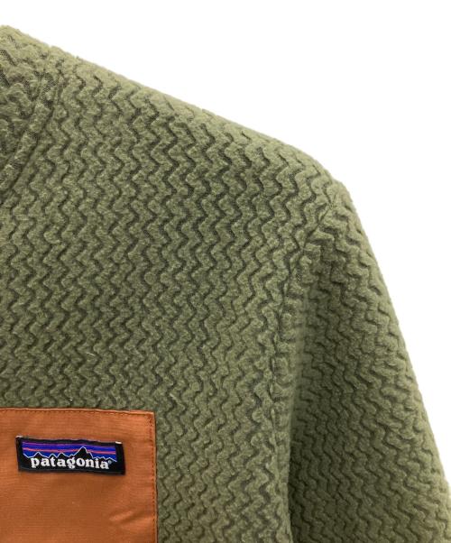 Patagonia（パタゴニア）Patagonia (パタゴニア) 長袖カットソー カーキ×ブラウン サイズ:Mの古着・服飾アイテム