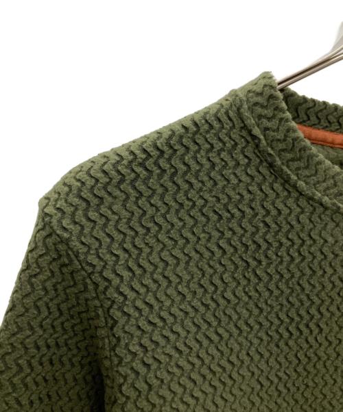 Patagonia（パタゴニア）Patagonia (パタゴニア) 長袖カットソー カーキ×ブラウン サイズ:Mの古着・服飾アイテム