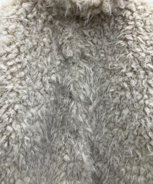 NOTRE emor（ノートルエモア）NOTRE emor (ノートルエモア) ファージャケット ベージュ サイズ:SIZEFREEの古着・服飾アイテム