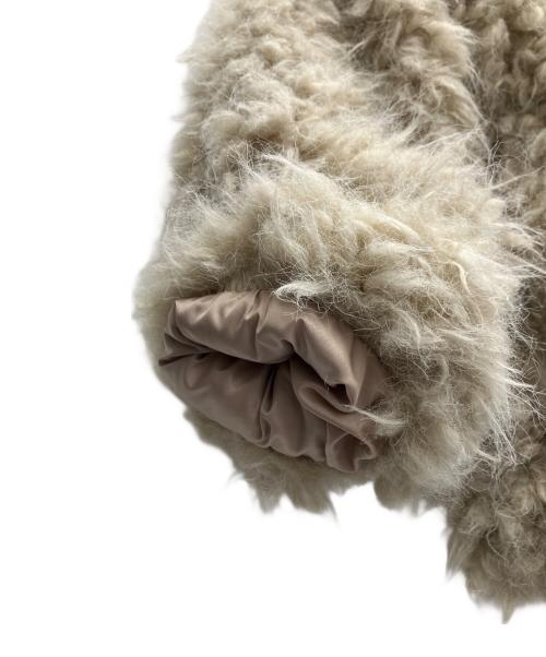 NOTRE emor（ノートルエモア）NOTRE emor (ノートルエモア) ファージャケット ベージュ サイズ:SIZEFREEの古着・服飾アイテム