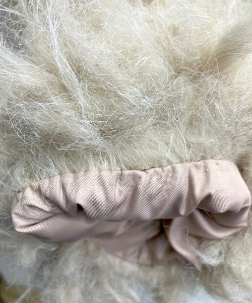 NOTRE emor（ノートルエモア）NOTRE emor (ノートルエモア) ファージャケット ベージュ サイズ:SIZEFREEの古着・服飾アイテム