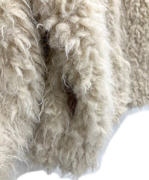 NOTRE emor（ノートルエモア）NOTRE emor (ノートルエモア) ファージャケット ベージュ サイズ:SIZEFREEの古着・服飾アイテム