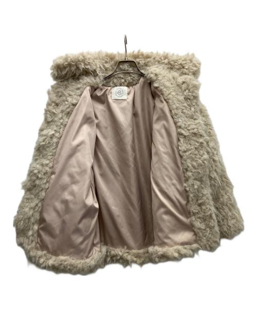 NOTRE emor（ノートルエモア）NOTRE emor (ノートルエモア) ファージャケット ベージュ サイズ:SIZEFREEの古着・服飾アイテム