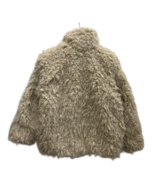 NOTRE emor（ノートルエモア）NOTRE emor (ノートルエモア) ファージャケット ベージュ サイズ:SIZEFREEの古着・服飾アイテム