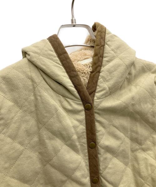 YARRA（ヤラ）YARRA (ヤラ) キルティングコート ベージュ サイズ:SIZEFREEの古着・服飾アイテム