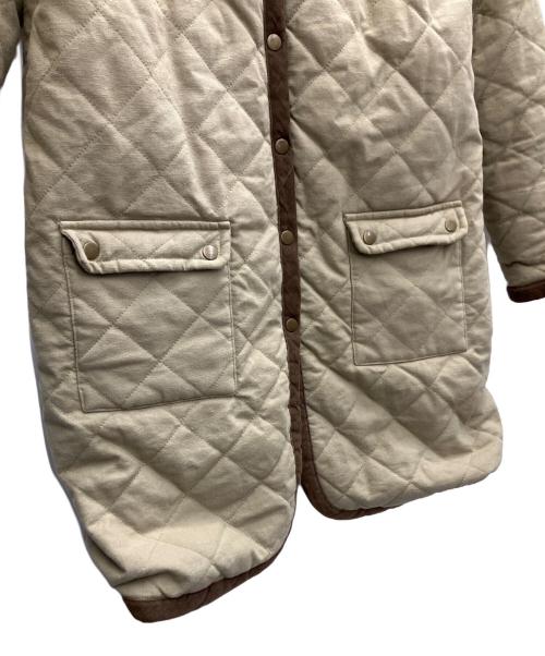YARRA（ヤラ）YARRA (ヤラ) キルティングコート ベージュ サイズ:SIZEFREEの古着・服飾アイテム