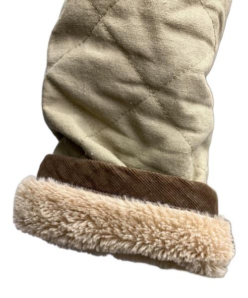 YARRA（ヤラ）YARRA (ヤラ) キルティングコート ベージュ サイズ:SIZEFREEの古着・服飾アイテム