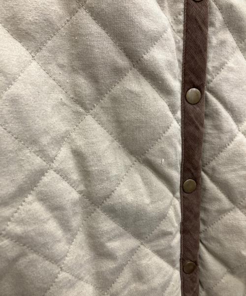 YARRA（ヤラ）YARRA (ヤラ) キルティングコート ベージュ サイズ:SIZEFREEの古着・服飾アイテム