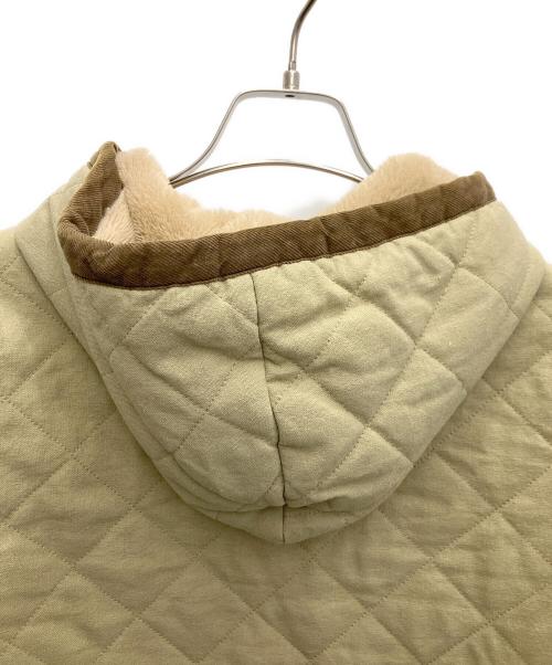 YARRA（ヤラ）YARRA (ヤラ) キルティングコート ベージュ サイズ:SIZEFREEの古着・服飾アイテム