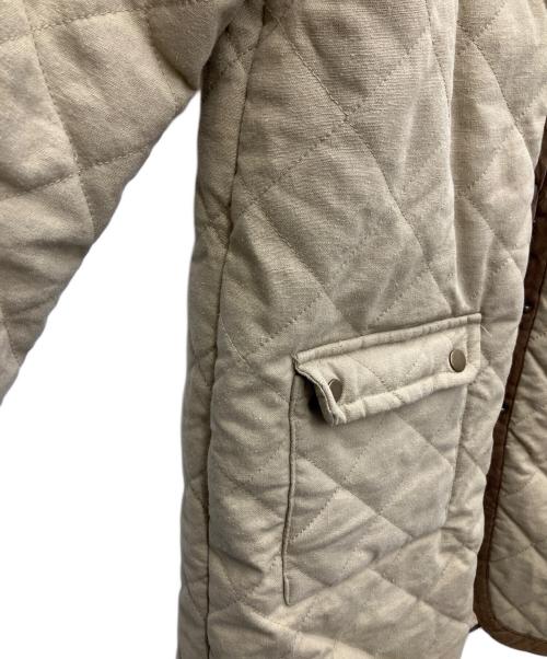 YARRA（ヤラ）YARRA (ヤラ) キルティングコート ベージュ サイズ:SIZEFREEの古着・服飾アイテム
