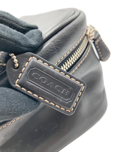 COACH（コーチ）COACH (コーチ) コスメポーチ ブラックの古着・服飾アイテム