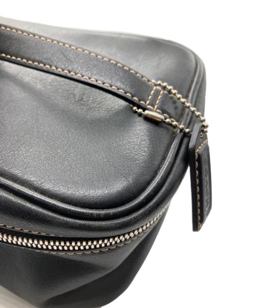COACH（コーチ）COACH (コーチ) コスメポーチ ブラックの古着・服飾アイテム