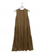 S.ESSENTIALSエス エッセンシャルズ）の古着「ノースリーブワンピース」｜ブラウン