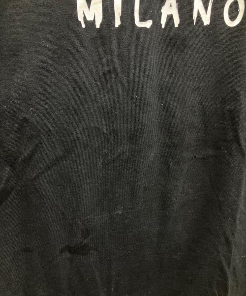 MSGM（エムエスジーエム）MSGM (エムエスジーエム) 長袖カットソー ブラック サイズ:Sの古着・服飾アイテム