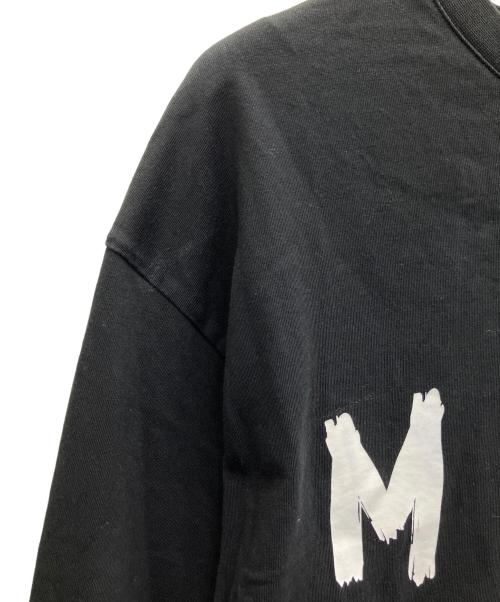 MSGM（エムエスジーエム）MSGM (エムエスジーエム) 長袖カットソー ブラック サイズ:Sの古着・服飾アイテム