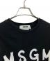 MSGM (エムエスジーエム) 長袖カットソー ブラック サイズ:S：6000円
