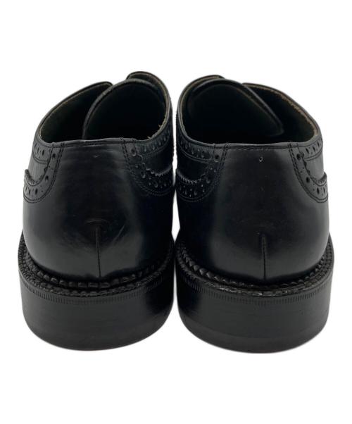 Y's for men（ワイズフォーメン）Y'S for men (ワイズフォーメン) ウィングチップシューズ ブラック サイズ:Lの古着・服飾アイテム