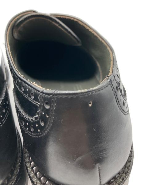 Y's for men（ワイズフォーメン）Y'S for men (ワイズフォーメン) ウィングチップシューズ ブラック サイズ:Lの古着・服飾アイテム