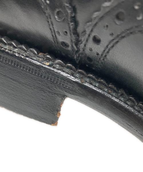 Y's for men（ワイズフォーメン）Y'S for men (ワイズフォーメン) ウィングチップシューズ ブラック サイズ:Lの古着・服飾アイテム