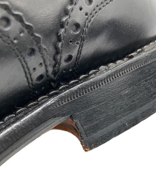 Y's for men（ワイズフォーメン）Y'S for men (ワイズフォーメン) ウィングチップシューズ ブラック サイズ:Lの古着・服飾アイテム