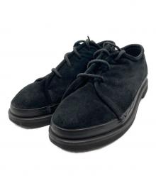 ISSEY MIYAKE MEN（イッセイミヤケメン）の古着「スウェードレースアップシューズ」｜ブラック