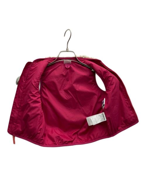 Patagonia（パタゴニア）Patagonia (パタゴニア) ボアベスト ベージュ×ピンク サイズ:90の古着・服飾アイテム