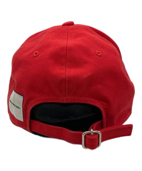 COOTIE PRODUCTIONS（クーティープロダクツ）COOTIE PRODUCTIONS (クーティープロダクツ) キャップ レッドの古着・服飾アイテム