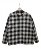 ROTT WEILERロットワイラー）の古着「長袖シャツ」｜ブラック×ホワイト
