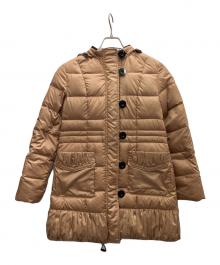 courreges（クレージュ）の古着「ダウンコート」｜ブラウン