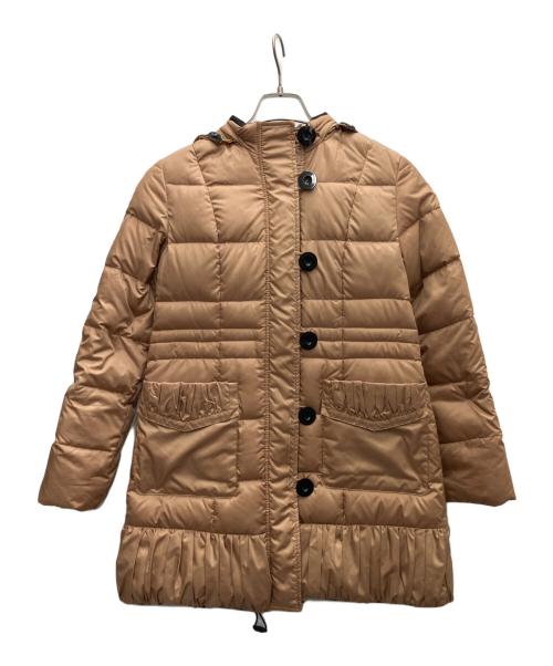 courreges（クレージュ）courreges (クレージュ) ダウンコート ブラウン サイズ:Mの古着・服飾アイテム
