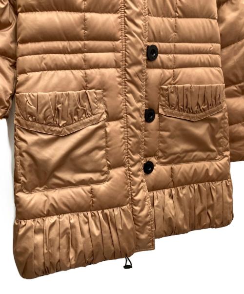 courreges（クレージュ）courreges (クレージュ) ダウンコート ブラウン サイズ:Mの古着・服飾アイテム