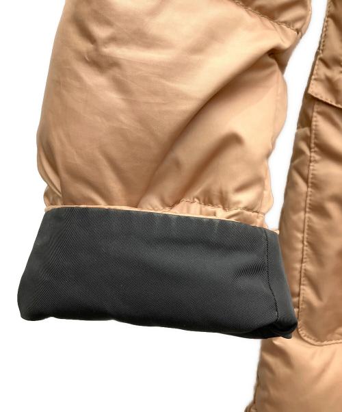 courreges（クレージュ）courreges (クレージュ) ダウンコート ブラウン サイズ:Mの古着・服飾アイテム